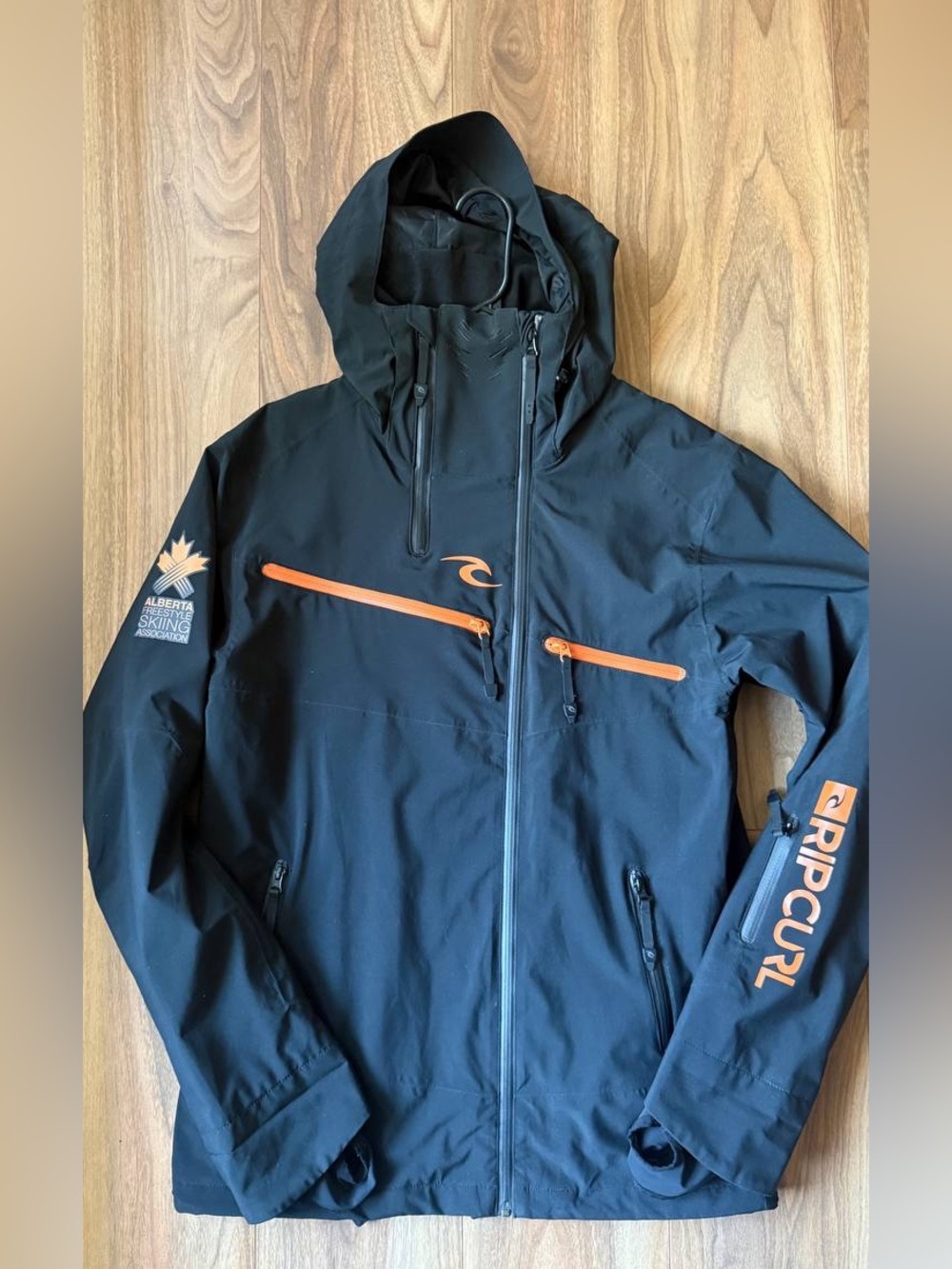 Rip Curl Pro Gum Series 20K-40K Ski Snowboard Jacket Black Mens Medium
